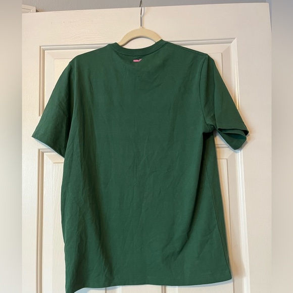 Vineyard Vines Green T-Shirt with Pink Print | SIZE XL - Picture 2 of 3